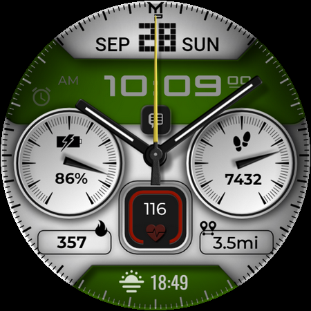 DRIFT – Hybrid Watch Face screenshot