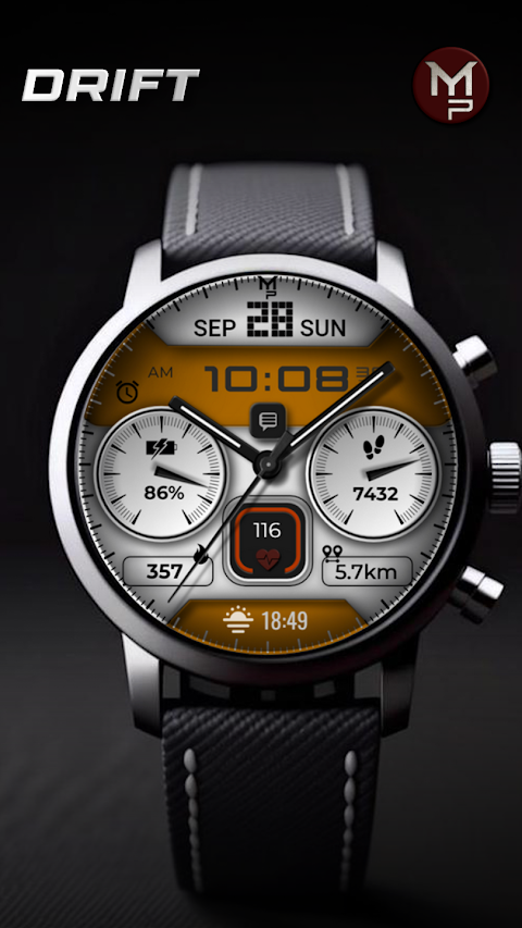 DRIFT – Hybrid Watch Face screenshot