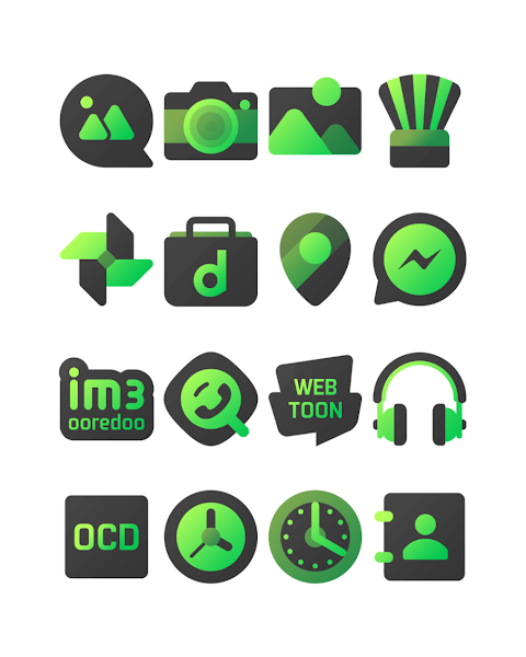 Greendiant – Icon Pack screenshot