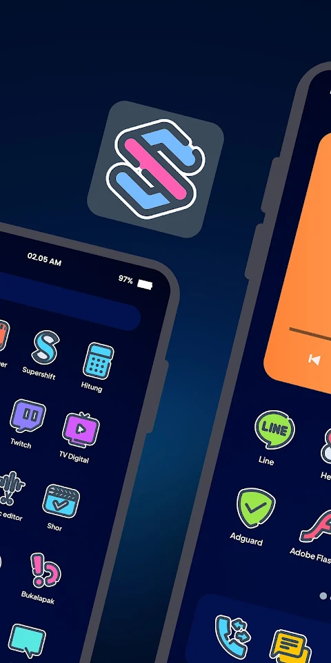Sticker UI – Icon Pack Android screenshot