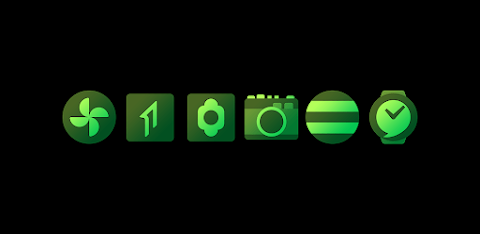 Midori Green – Icon Pack screenshot