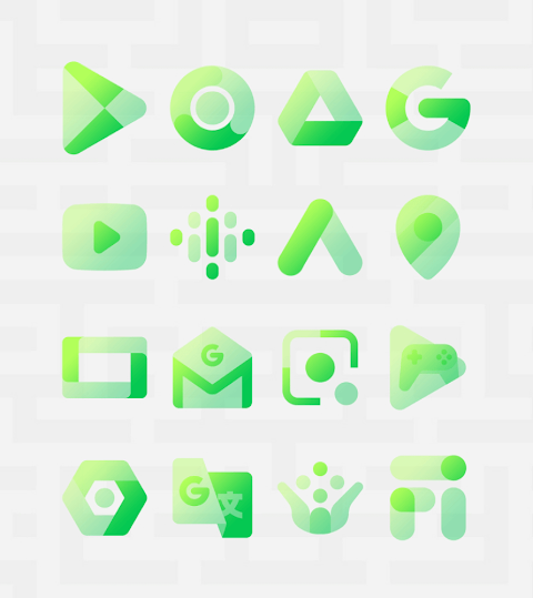 Midori Green – Icon Pack screenshot