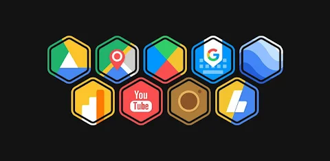 Hexaring – Icon Pack screenshot