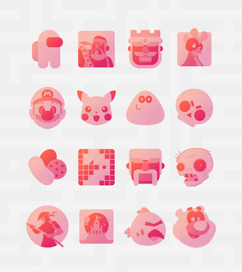 Ichigo Red – Icon Pack screenshot