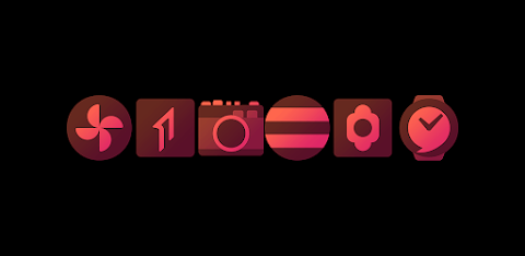 Ichigo Red – Icon Pack screenshot
