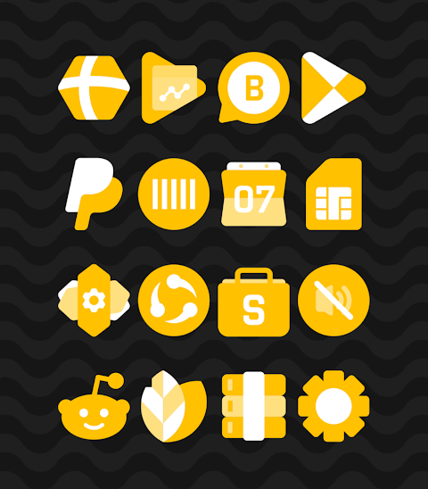 Yellow – Icon Pack screenshot