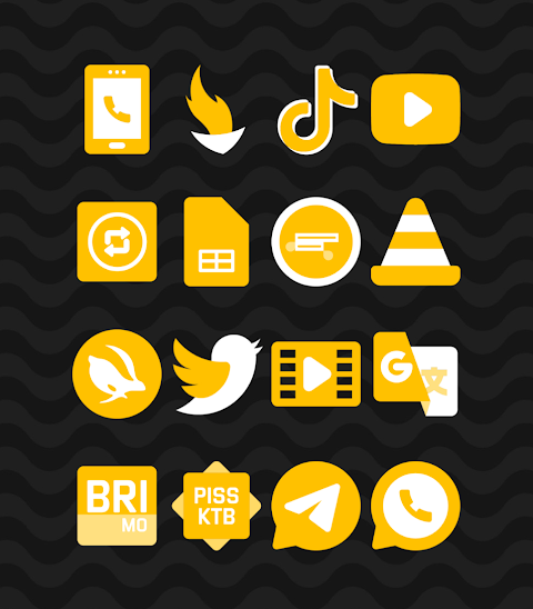 Yellow – Icon Pack screenshot