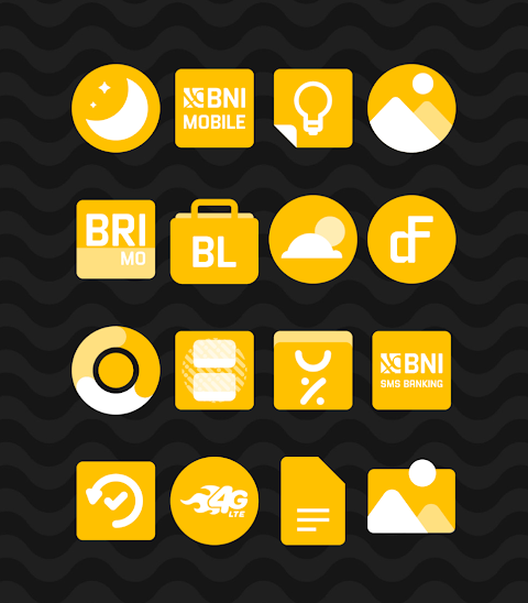 Yellow – Icon Pack screenshot