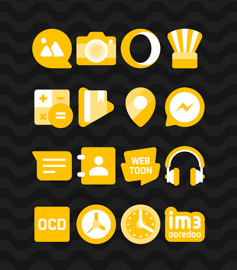 Yellow – Icon Pack screenshot