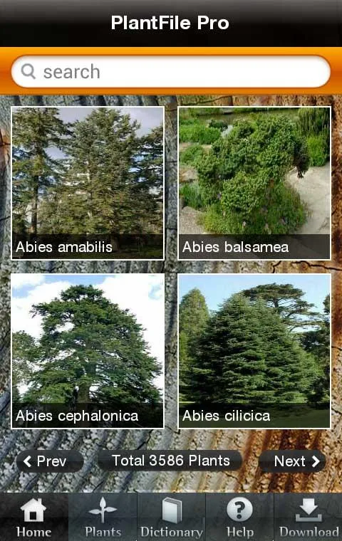 PlantFile Pro screenshot