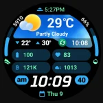 PRADO 95 Weather Watch Face