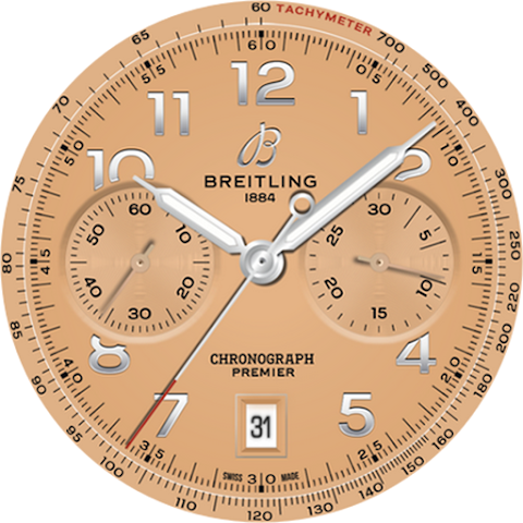 Breitling Premier Watch Face screenshot