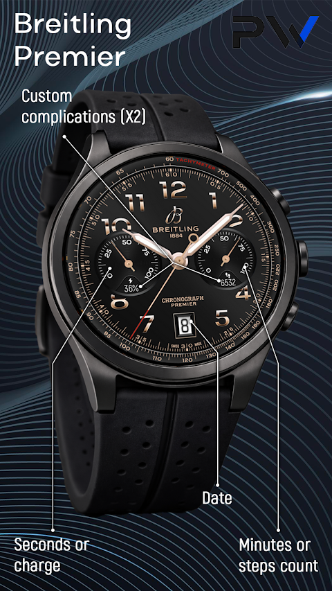 Breitling Premier Watch Face screenshot