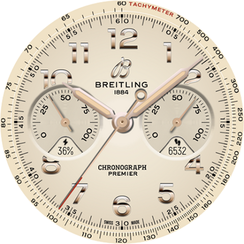 Breitling Premier Watch Face screenshot