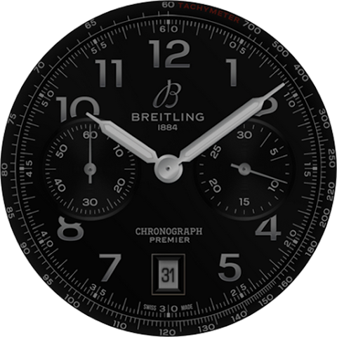 Breitling Premier Watch Face screenshot
