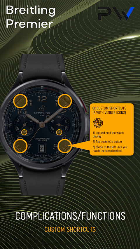Breitling Premier Watch Face screenshot