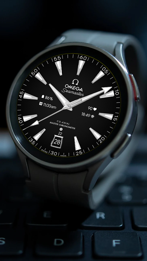 Omega Seamaster Watch Face screenshot