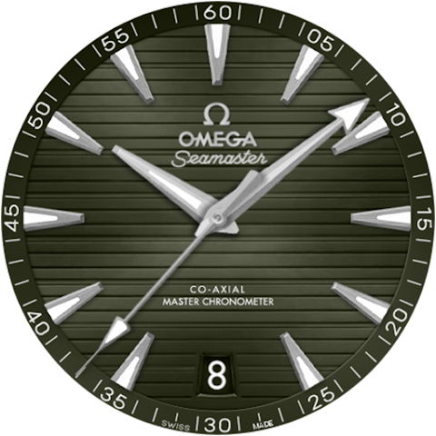 Omega Seamaster Watch Face screenshot