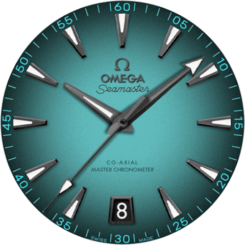 Omega Seamaster Watch Face screenshot