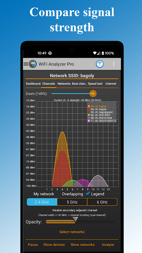 WiFi Analyzer Pro screenshot