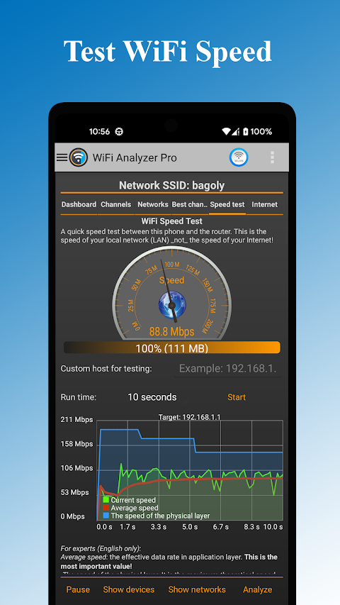WiFi Analyzer Pro screenshot