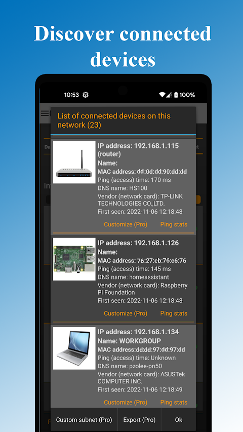 WiFi Analyzer Pro screenshot