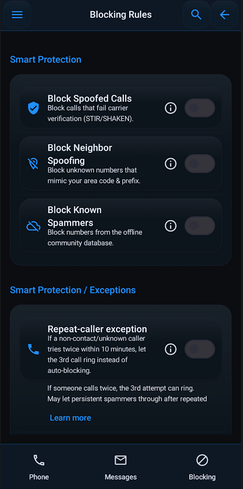 Block Guard: Spam Call Blocker screenshot