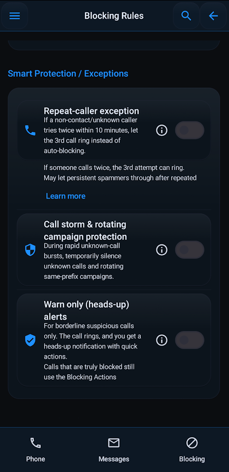 Block Guard: Spam Call Blocker screenshot