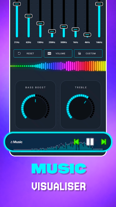 Bass Booster & Equaliser Pro screenshot