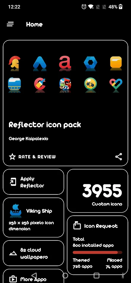 Reflector – Icon Pack screenshot
