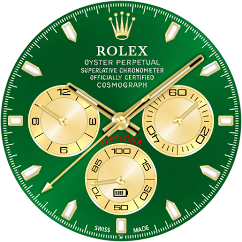 Rolex Daytona Watch Face screenshot
