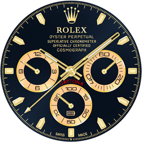 Rolex Daytona Watch Face screenshot