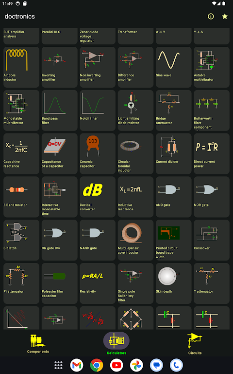 Electronics toolbox pro screenshot