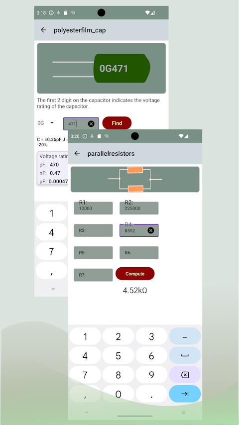 Electronics toolbox pro screenshot