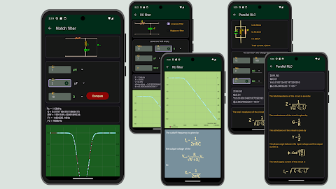 Electronics Circuit Calc Pro screenshot