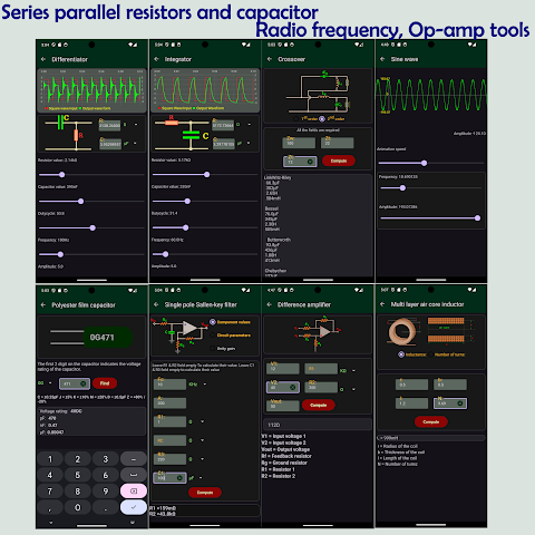 Electronics Circuit Calc Pro screenshot