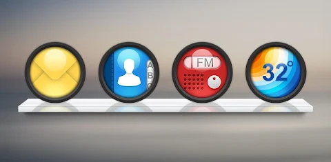 Dark Sensation –  Icon Pack screenshot