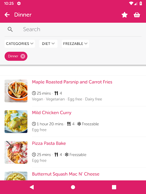 Fussy Toddler Recipes screenshot