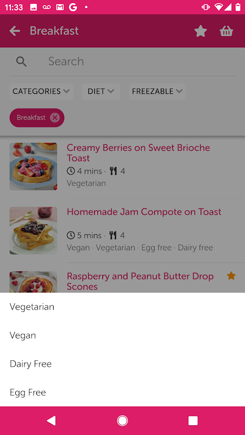 Fussy Toddler Recipes screenshot