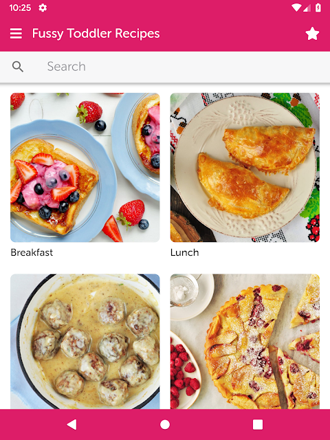 Fussy Toddler Recipes screenshot