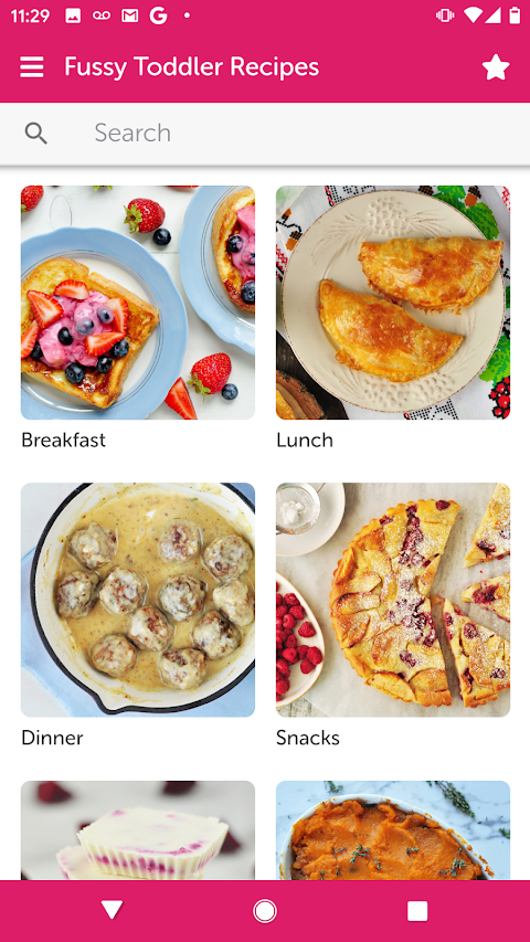 Fussy Toddler Recipes screenshot