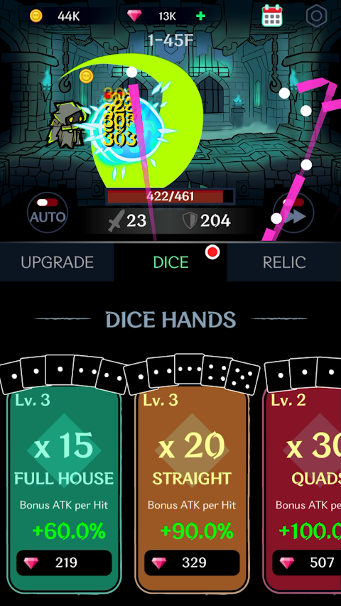 Dark Tap Dice screenshot