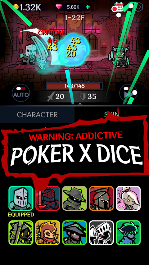Dark Tap Dice screenshot