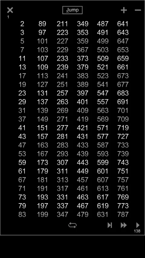 Memorize Prime Numbers screenshot