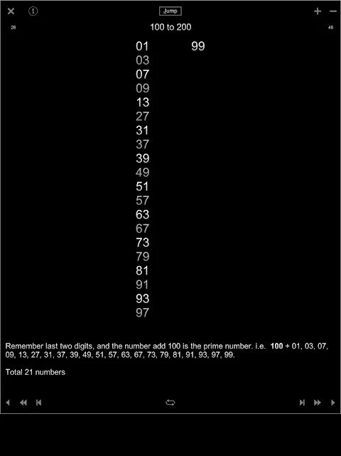 Memorize Prime Numbers screenshot