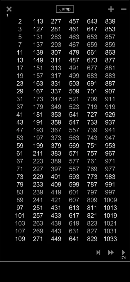 Memorize Prime Numbers screenshot