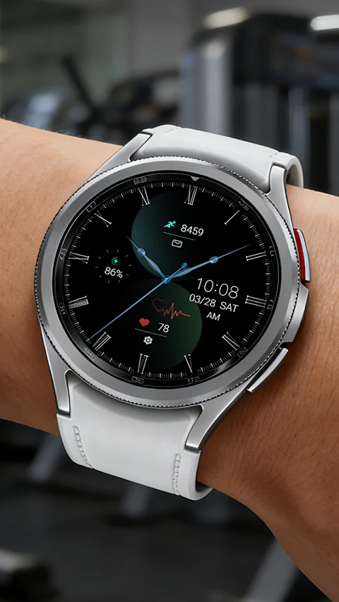 【ZKin】Battery Saving Clock screenshot