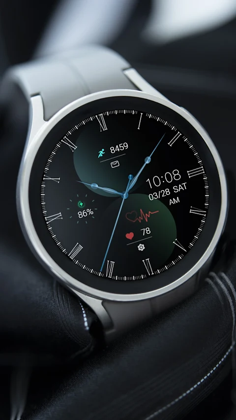【ZKin】Battery Saving Clock screenshot