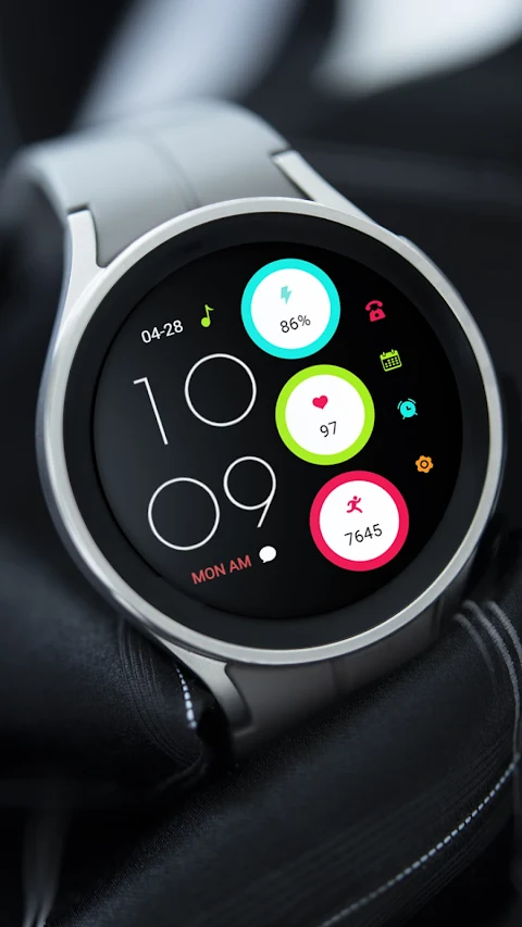 ZKin Colorful function black screenshot