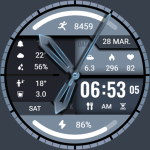 Blue Light Weight ZKin Watch